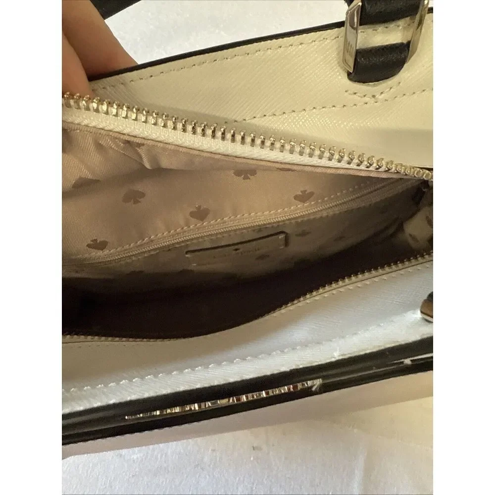 KATE SPADE NEW YORK STACI MEDIUM SATCHEL PURSE LEATHER‎ COLORBLOCK TOTE Bag
